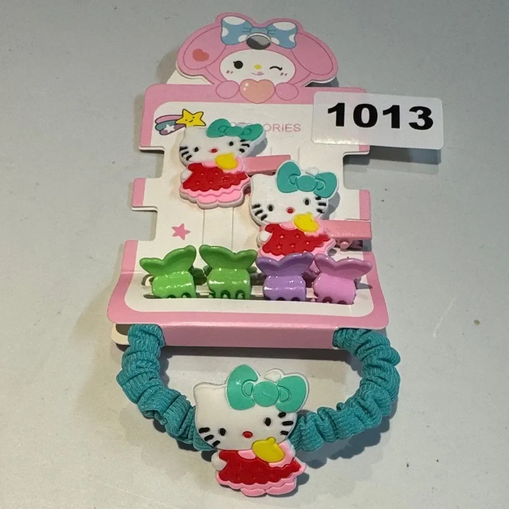 1013 Hello Kitty Hair Set
